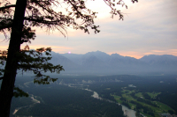 Sunrise from Tunnel Mountain in Banff