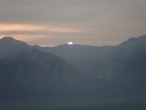 Sunrise from Tunnel Mountain in Banff