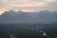 Sunrise from Tunnel Mountain in Banff