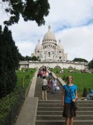 Alonna at the Sacre Couer