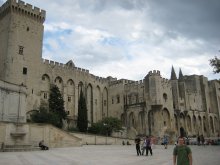 Palace of the Popes in Avignon