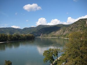 The Danube River in Austria