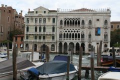 Palaces on the grand canal