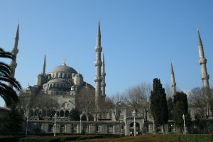 Blue Mosque with 6 minarets