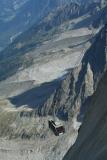 The steep climb up