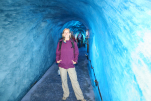 Inside Mer de Glace
