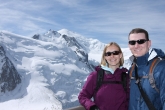 Alonna & Ben with Mont Blanc