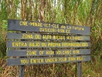 Hiking near the volcano