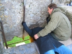 Alonna Kissing Blarney Stone