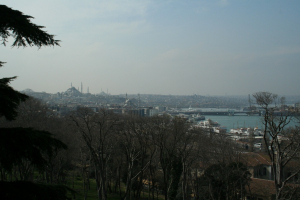 One of the few photos I have showing the city of Istanbul