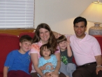 Bonnie, Jose and kids
