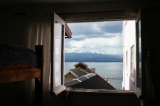 View from our Bariloche Hostel