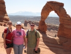 Alonna, Robin, Ben - Arches National Park