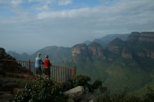 Enjoying the view at Blyde River Canyon