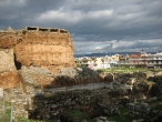 Argos (the walls were a Roman bath house)