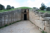 Treasury of Arteus - huge tomb at Mycenae