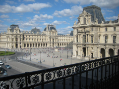 The Louvre (from inside)