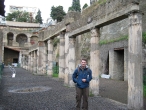Hanging out at the Herculaneum gym