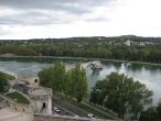 Bridge of Avignon, filled with tourists