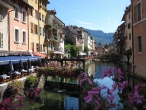 Cute canal in Annecy