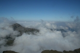 Cloudy view from Schilthorn