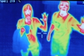 We had fun with this infrared camera