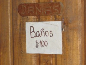 A very expensive bathroom break!