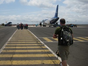 Even cheap flights take a toll on the budget