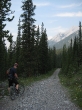 Ben biking Goat Creek