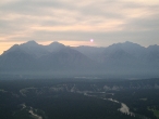 Sunrise from Tunnel Mountain in Banff