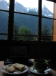 Breakfast in Chamonix