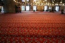 Inside the Blue Mosque
