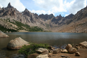 Lake at the end of the hike