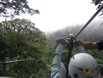Alonna on Zipline