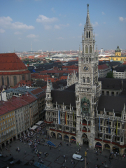 View from St Peters Church tower