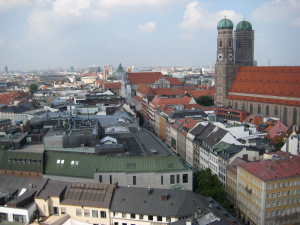 View from St Peters Church tower