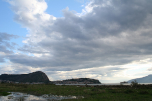 Nafplio from a distance