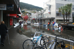 Flooded Queenstown