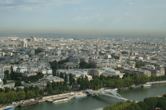 Arc de Triomphe on the left