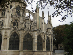 Notre Dame in the back