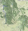 Road trip - map