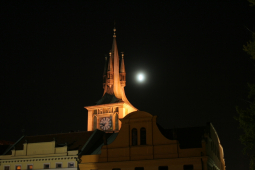 Prague at night