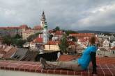 See, I\'m relaxing in Ceksy Krumlov